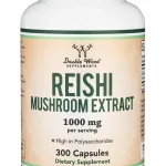 Reishi Mushroom Extract 1000mg - 300 Capsules